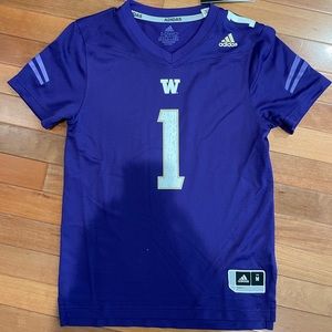 UW Husky Jersey size 11/12 Y